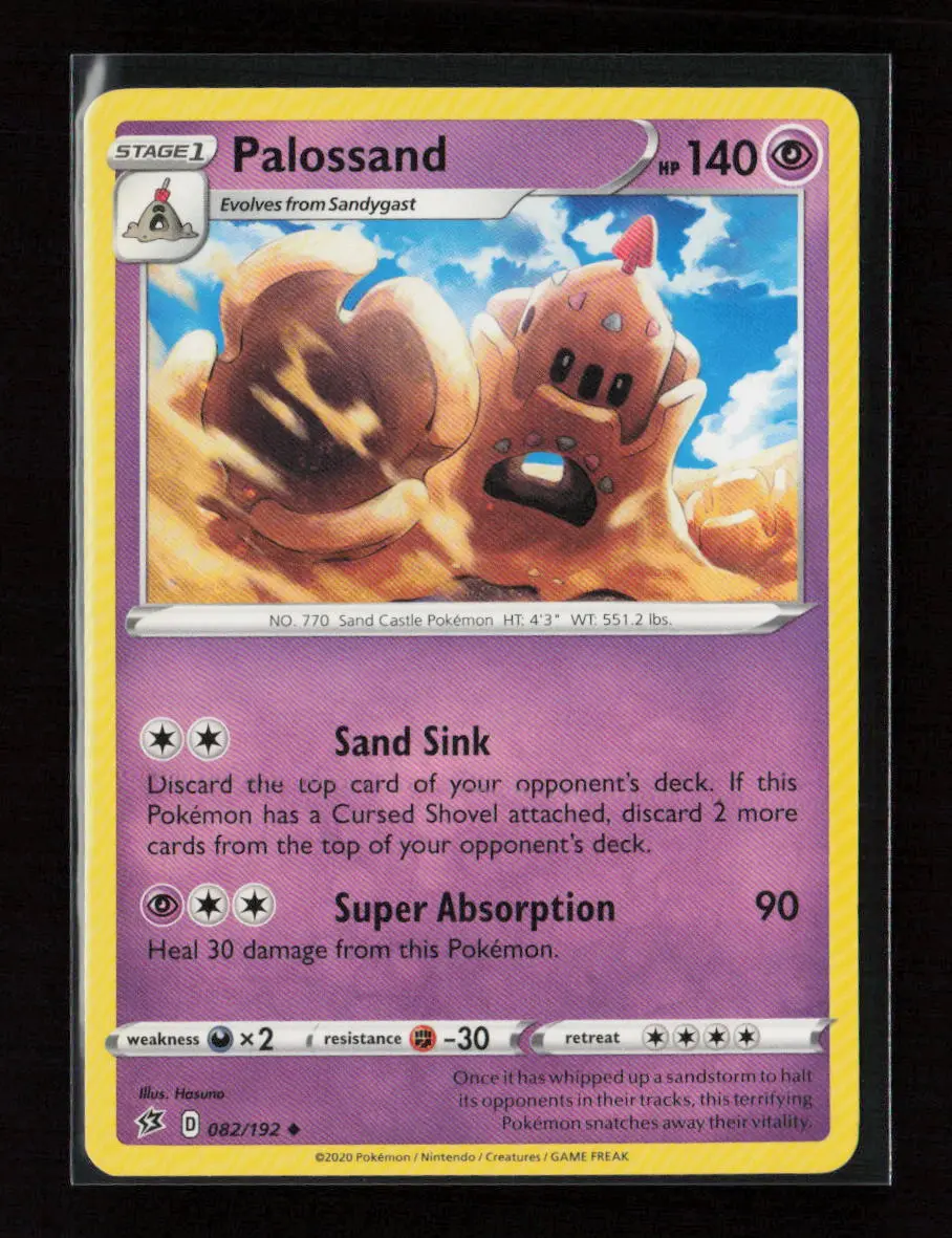 Palossand Uncommon Swsh02: Rebel Clash 082/192 Lp 1