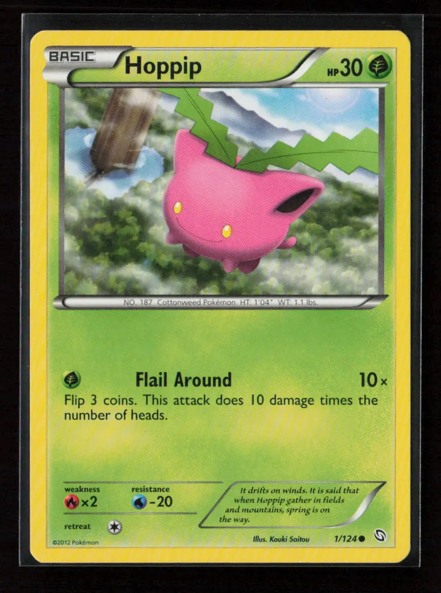 Hoppip Common Dragons Exalted 1/124 Lp 1