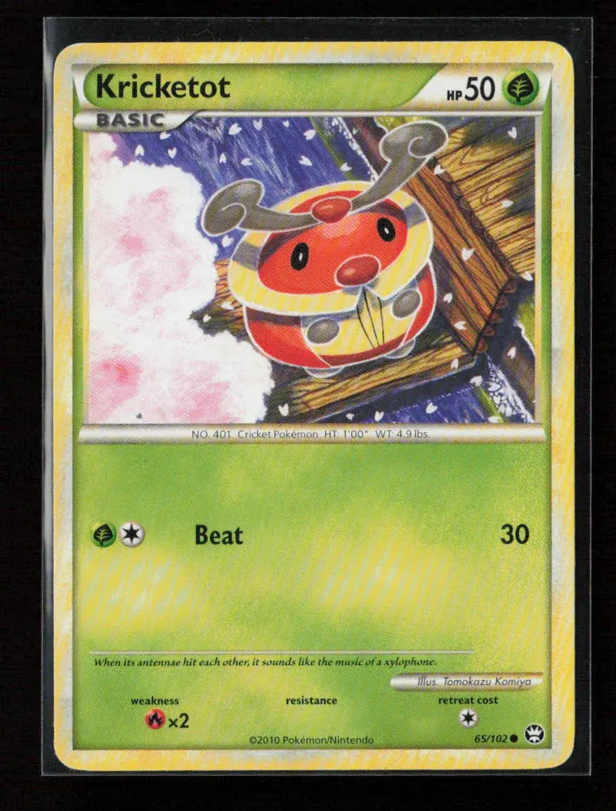 Kricketot Common Triumphant 65/102 Lp 1