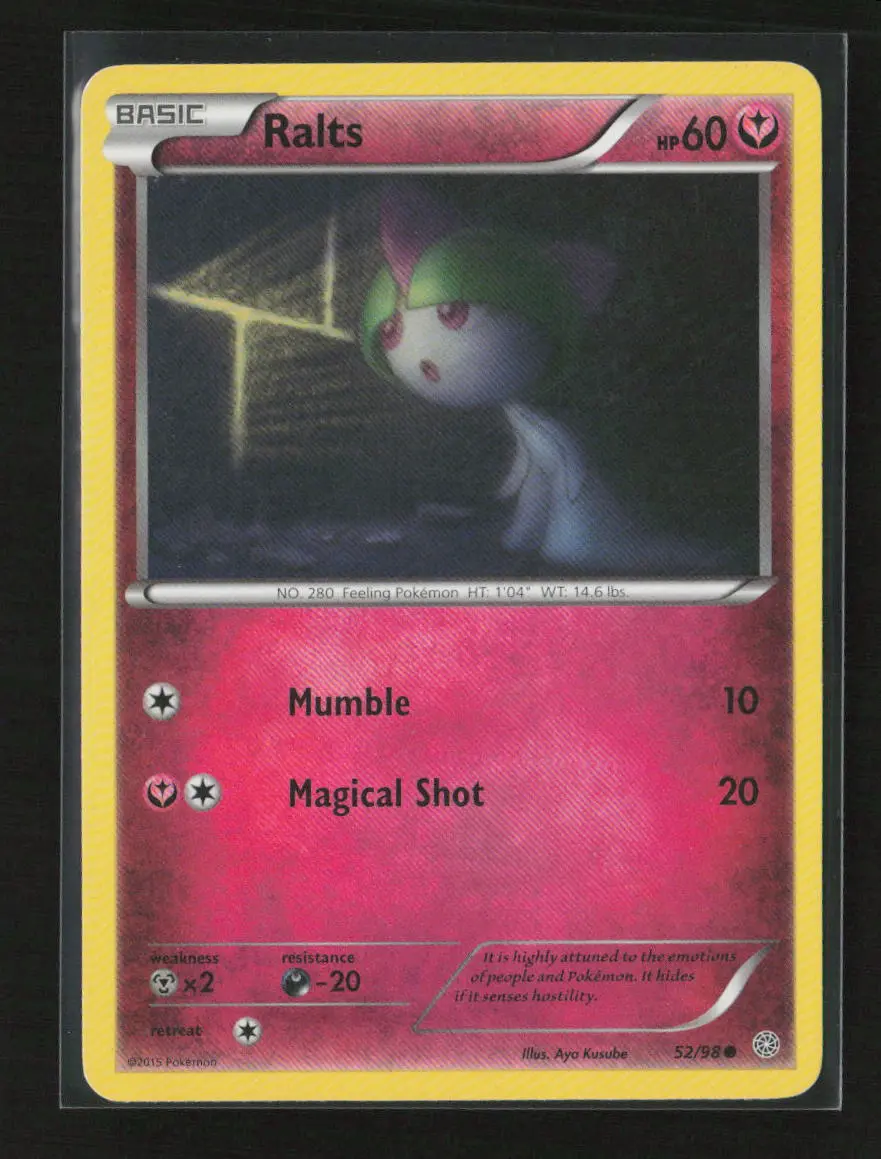 Ralts Common Xy - Ancient Origins 52/98 Mp 1