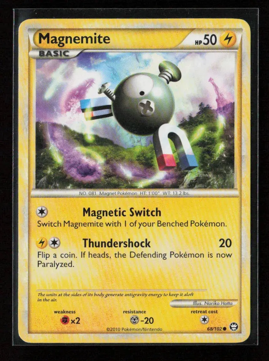 Magnemite Common Triumphant 68/102 Lp 1
