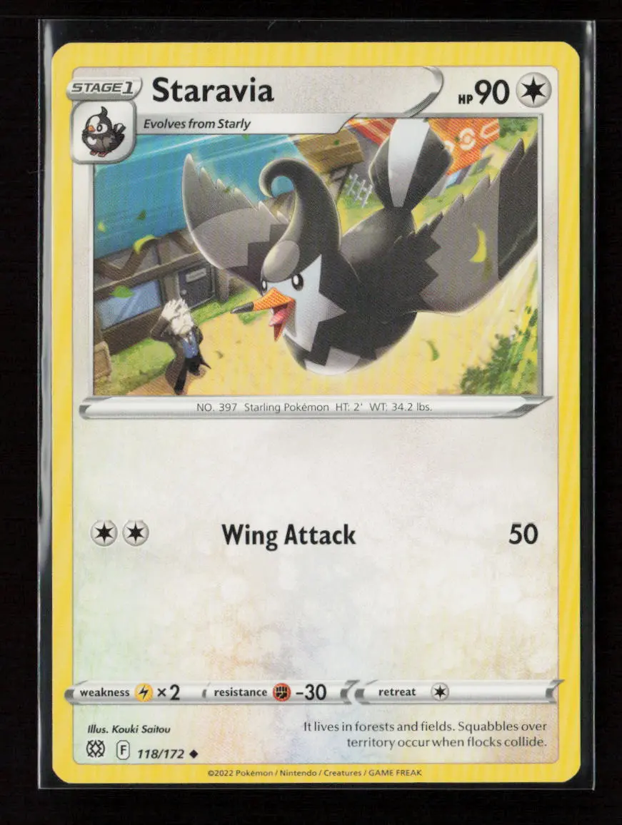 Staravia Uncommon Swsh09: Brilliant Stars 118/172 Lp 1