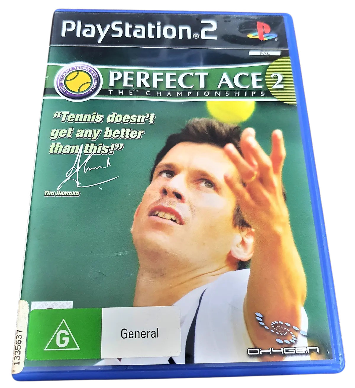 Perfect Ace 2: The Championships Ps2 Pal *Complete* (Preowned) 1
