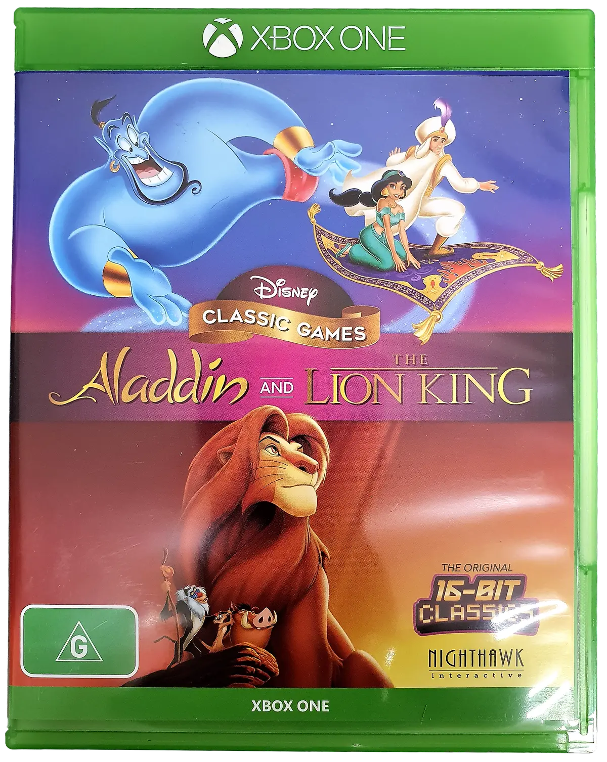 Disney Classic Games Aladdin And The Lion King Microsoft Xbox One (Pre-Owned) 1