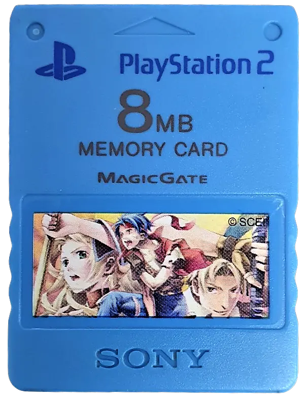 Wild Arms Alter Code F Magic Gate Sony Ps2 Memory Card 8Mb Playstation 2 (Pre-Owned) 1
