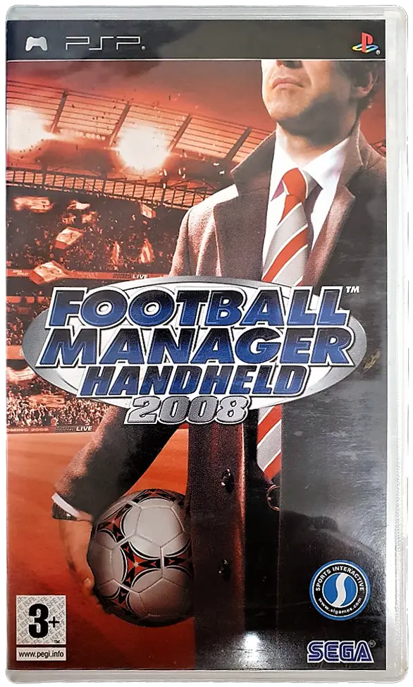 Football Manager Handheld 2008 Sony Psp Game (Pre-Owned) 1