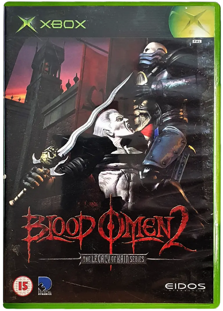 Blood Omen 2 The Legacy Of Kain Series Xbox Original Pal  *Complete* (Pre-Owned) 1