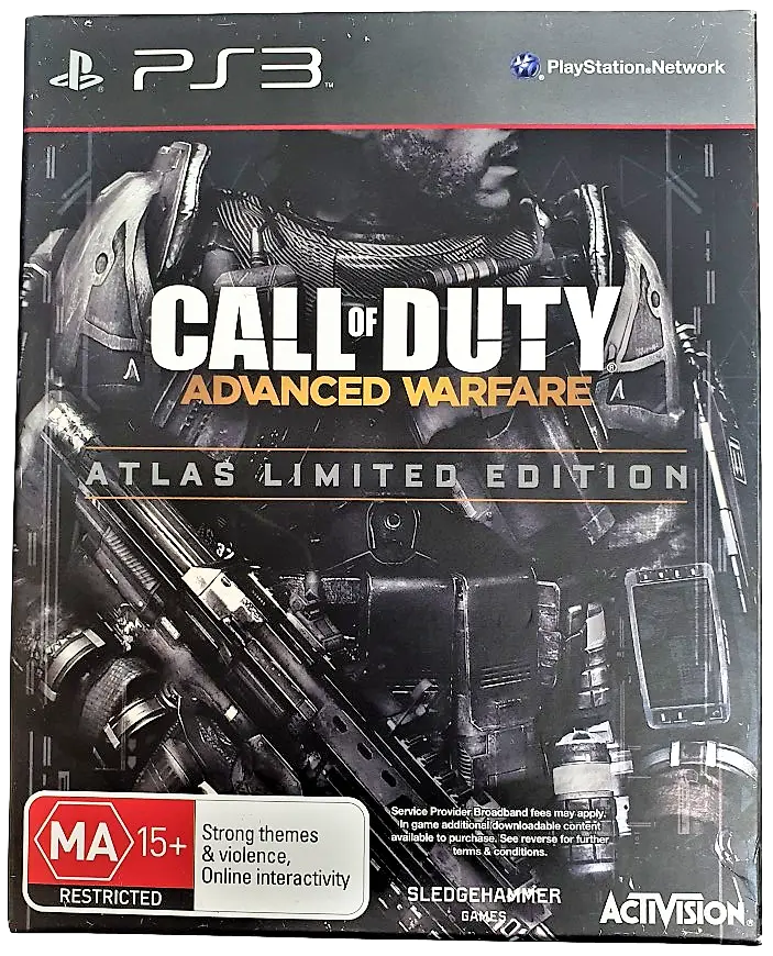 Call Of Duty Advanced Warfare Atlas Limited Edition *No Steelbook* Sony Ps3 (Pre-Owned) 1