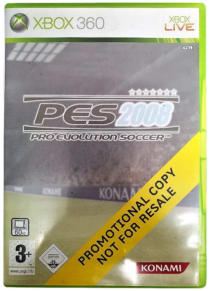 Pro Evolution Soccer 2008 Pes Promotional Copy Xbox 360 Pal Xbox360 (Pre-Owned) 1