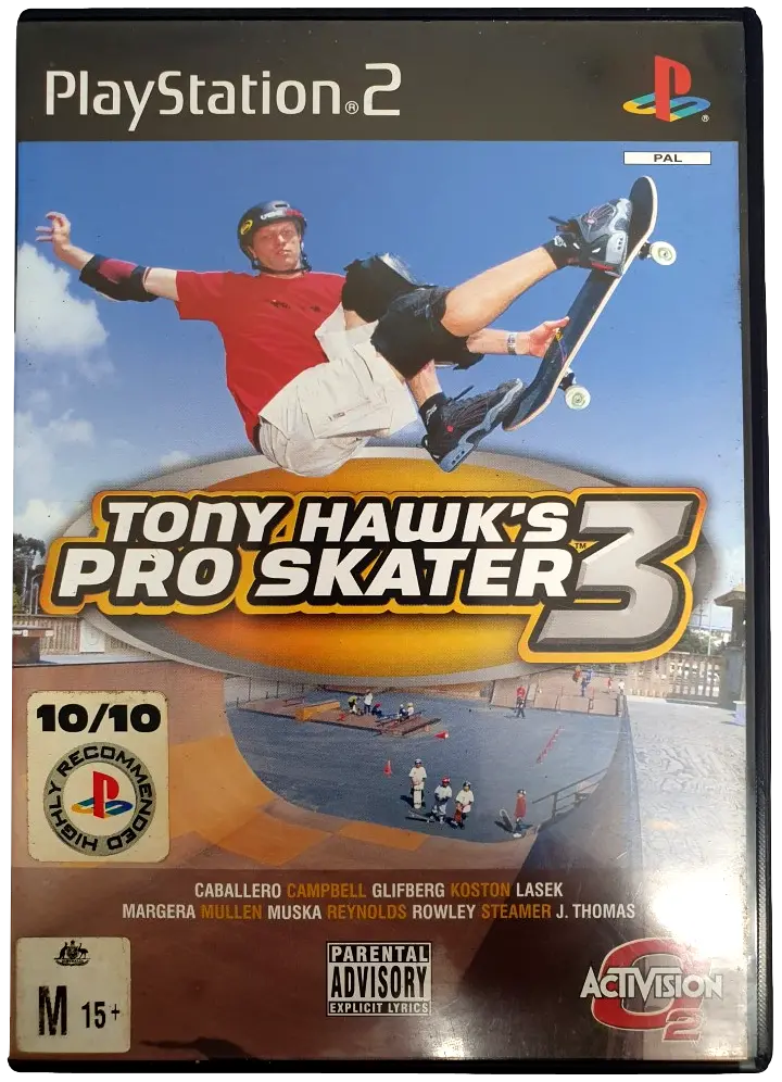 Tony Hawk's Pro Skater 3 Ps2 Pal *Complete* Playstation 2 (Pre-Owned) 1