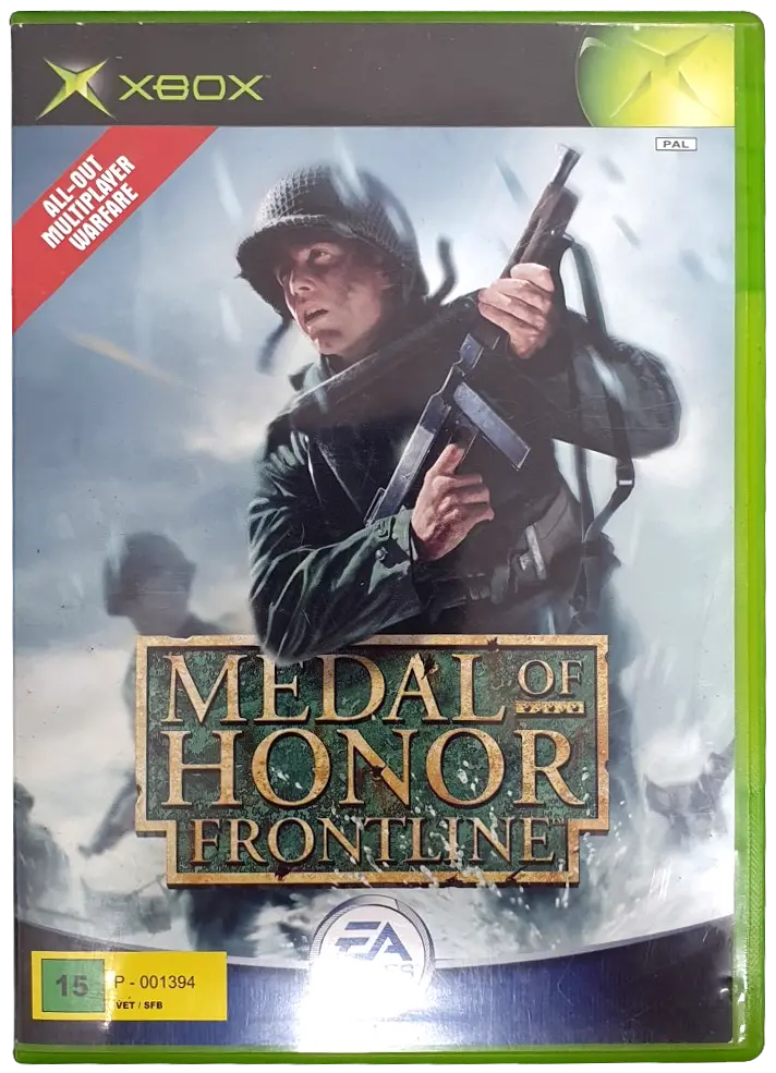 Medal Of Honor Frontline Xbox Original Pal*Complete* (Pre-Owned) 1