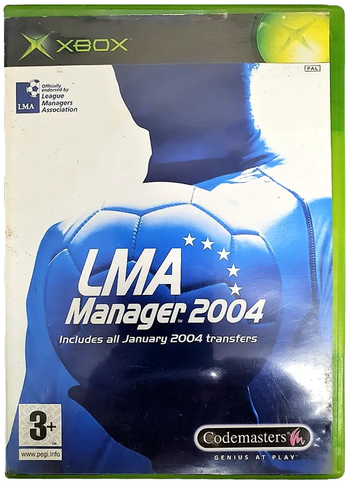 Lma Manager 2004 Original Xbox *Complete* (Pre-Owned) 1