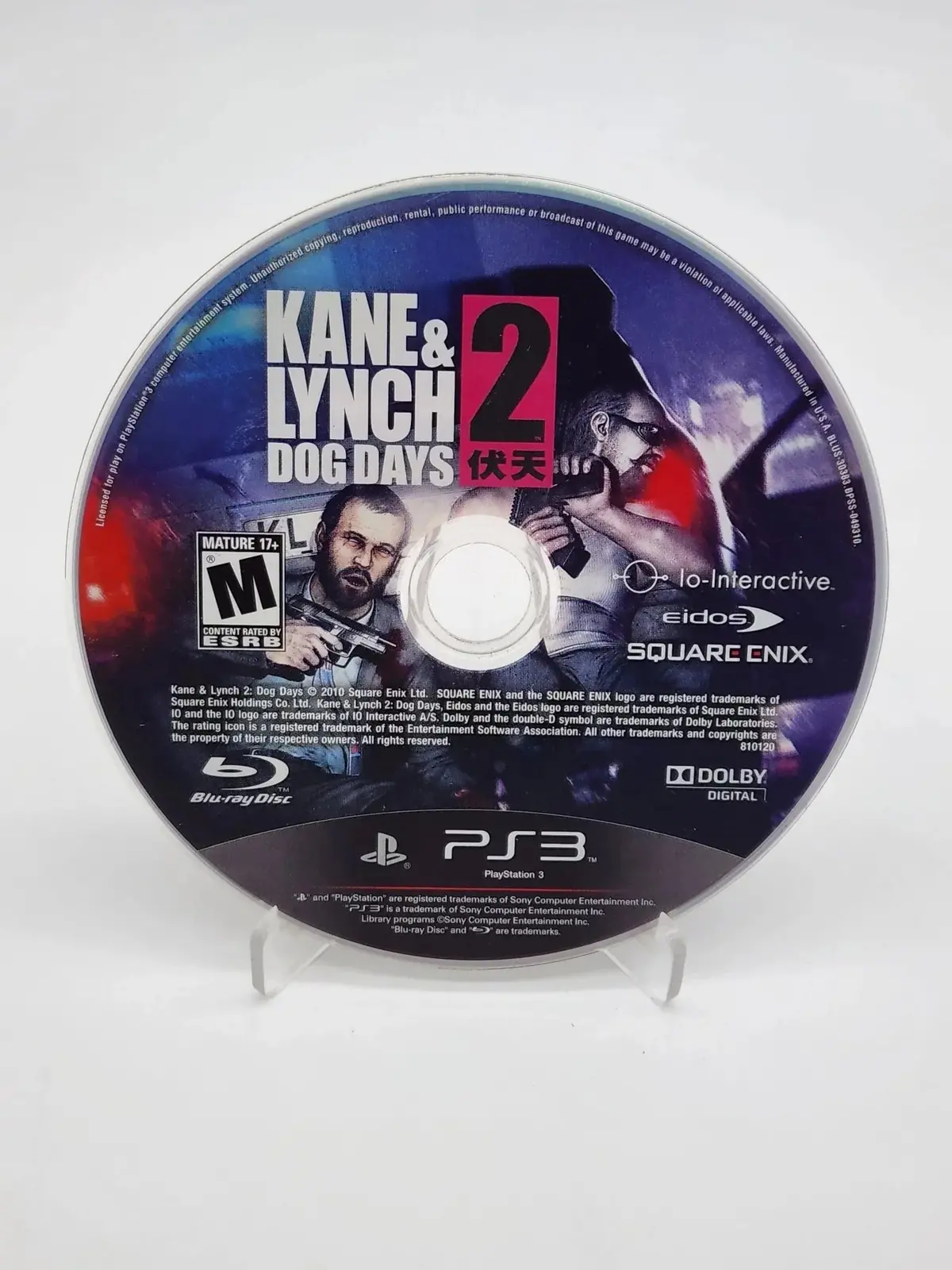Ps3 - Kane & Lynch Dog Days 1