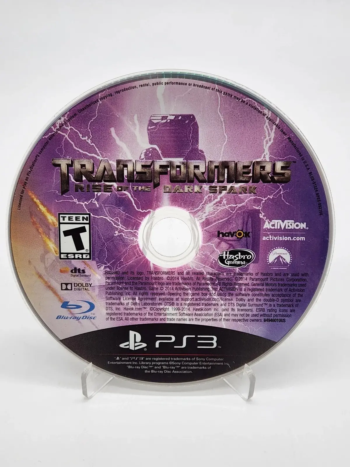 Ps3 - Transformers: Rise Of The Dark Spark 1