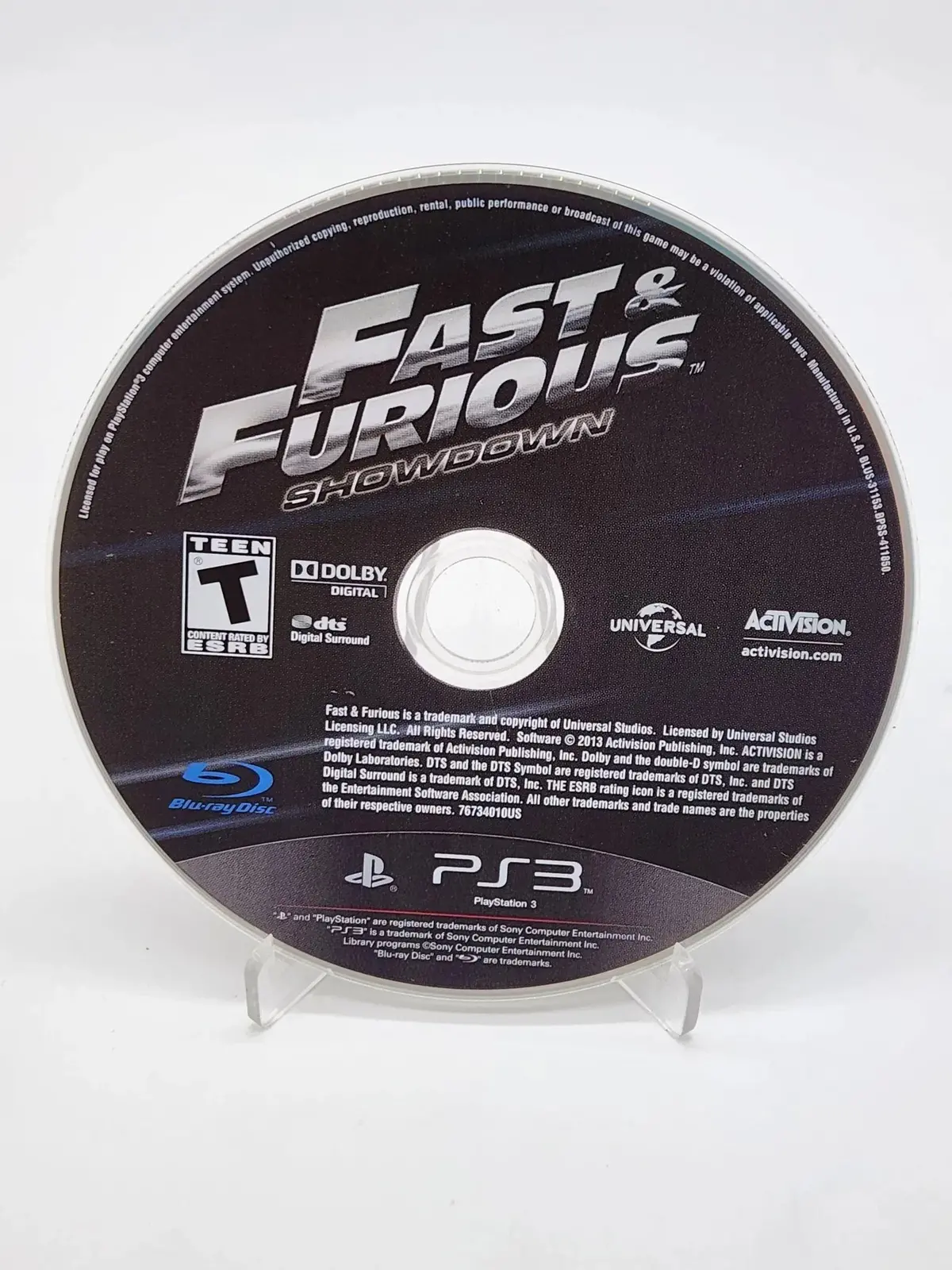 Ps3 - Fast & Furious: Showdown 1