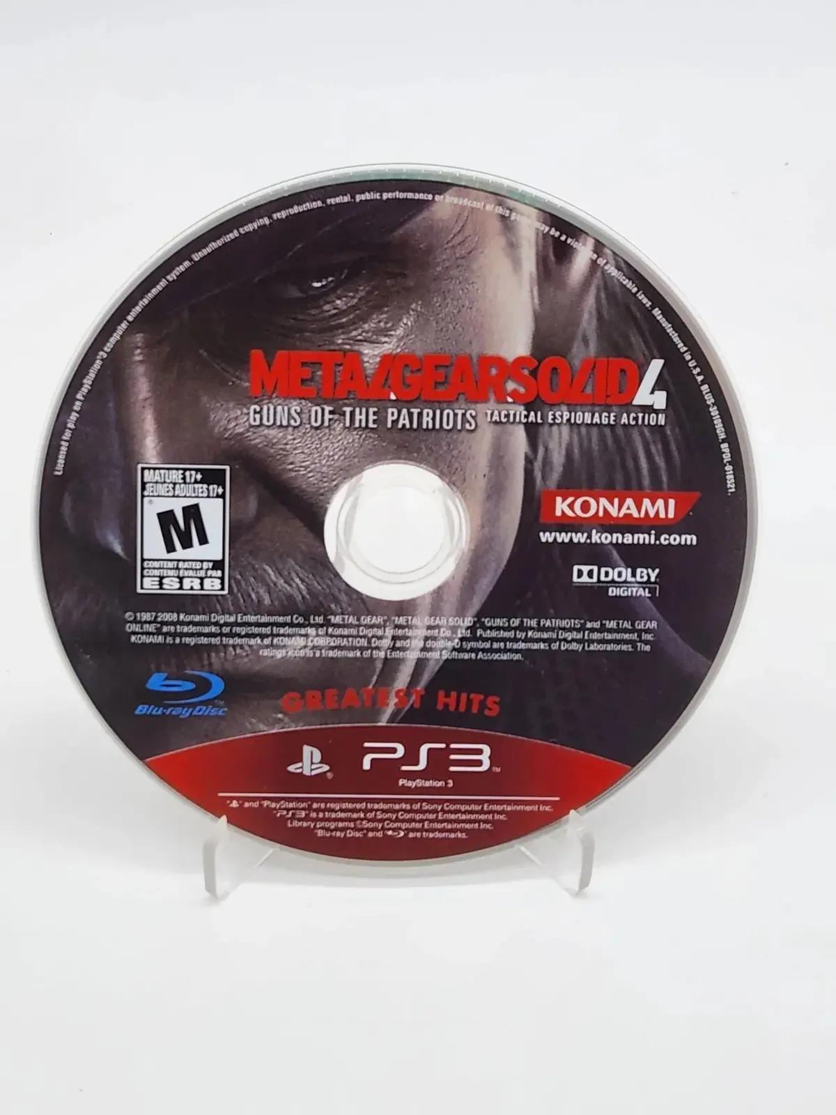 Ps3 - Metal Gear Solid 4: Guns Of The Patriots 1