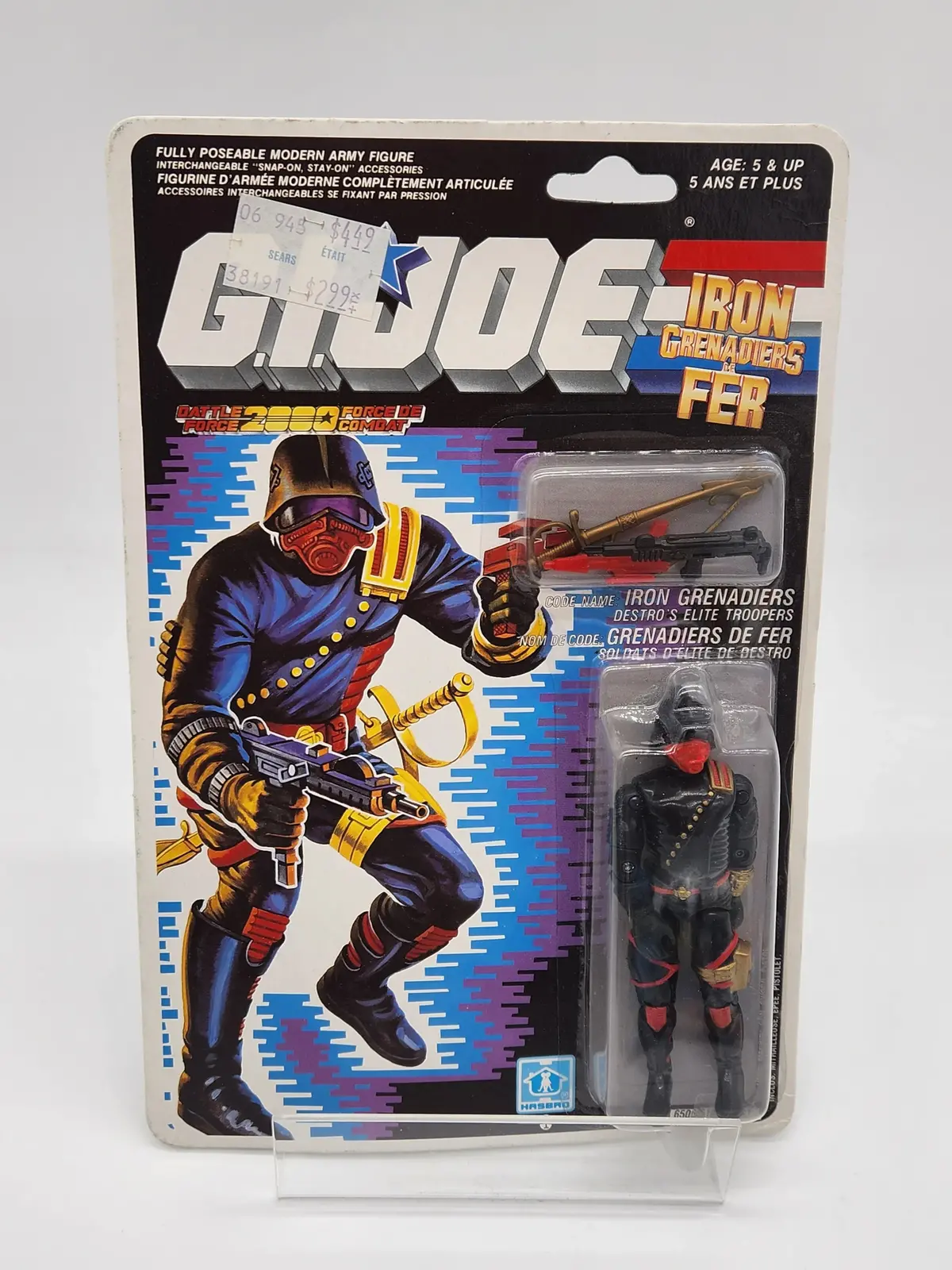Gi Joe - Iron Grenadiers - Moc (Canadian) 1