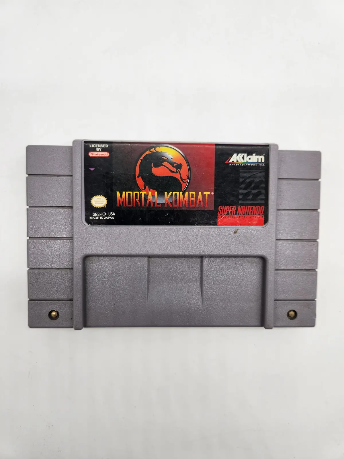 Snes Mortal Kombat 1