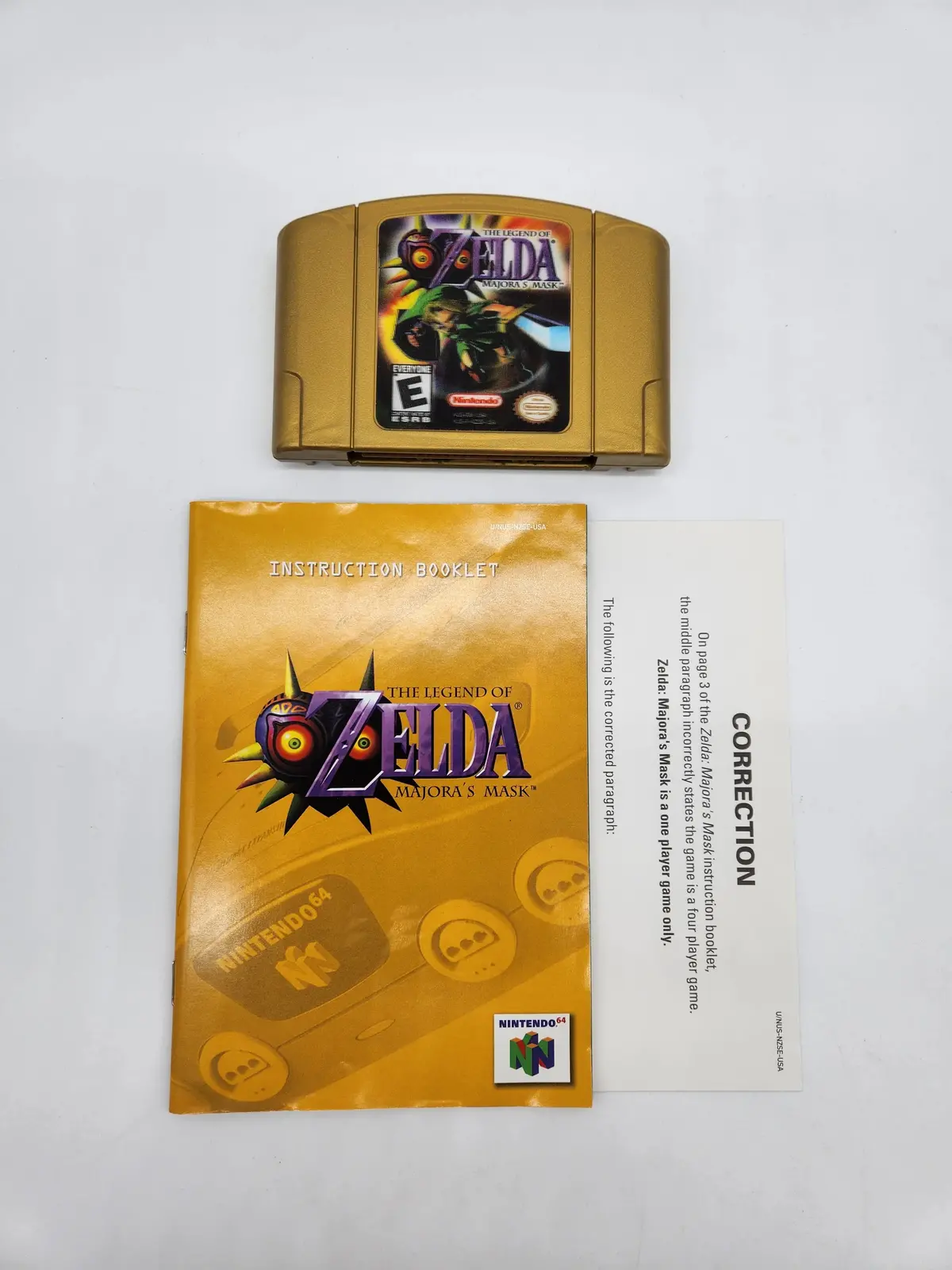 N64 Zelda: Majora's Mask (W/Manual) 1