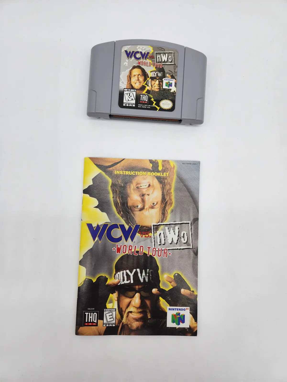 N64 Wcw V. Nwo World Tour (W/Manual) 1