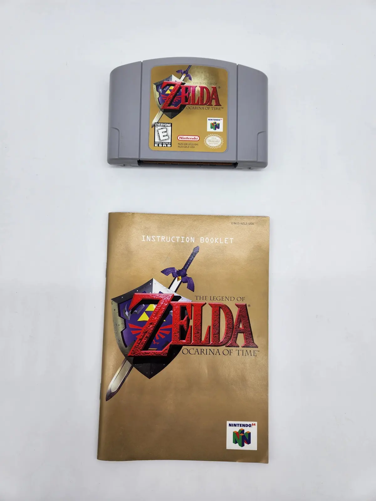 N64 Zelda: Ocarina Of Time (W/Manual) 1