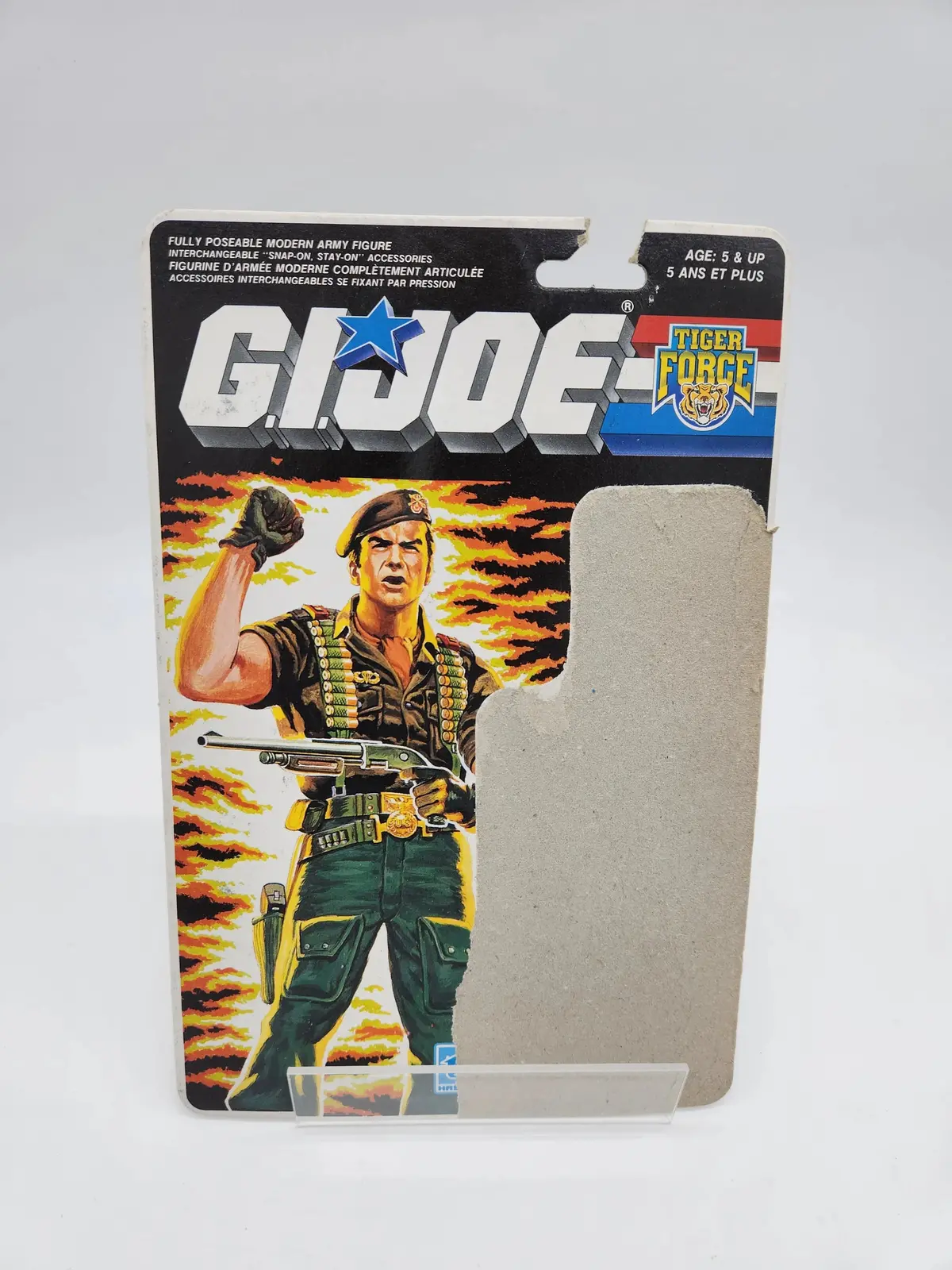 Tiger Force Flint - Canadian Cardback 1