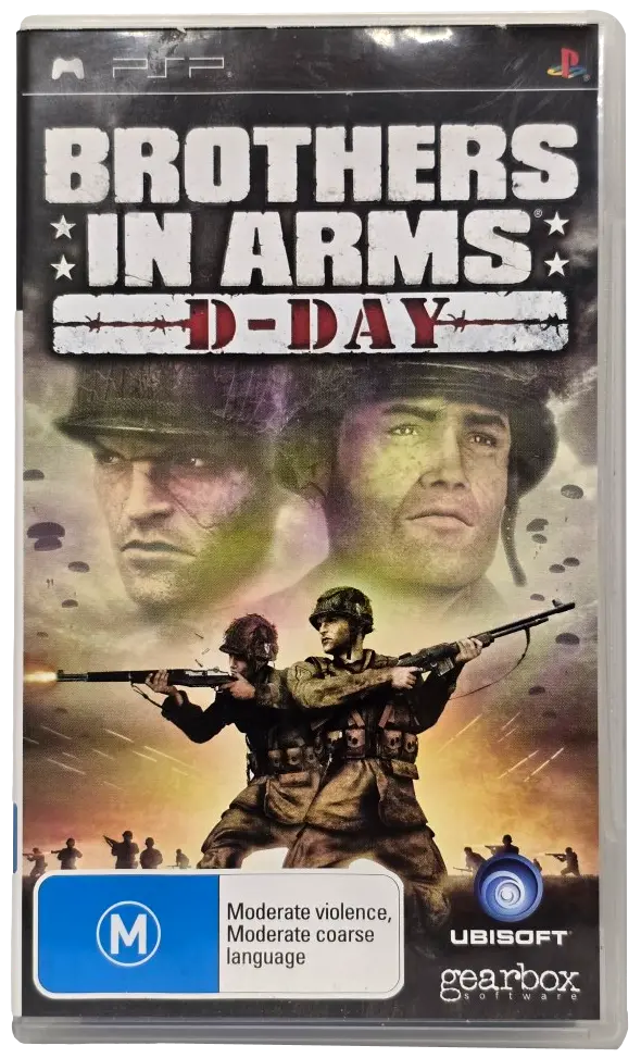 Brothers In Arms D-Day Psp Game (Preowned) 1