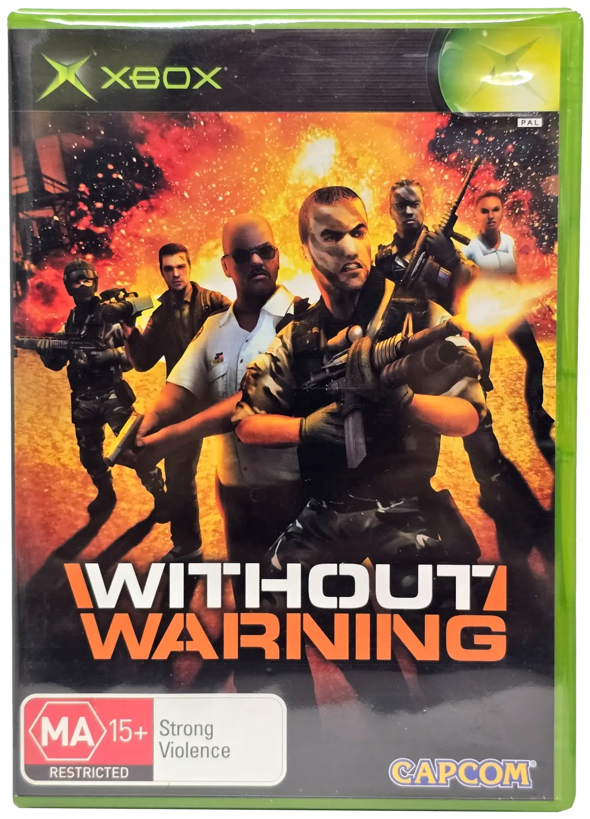 Without Warning Xbox Original Pal *Complete* (Preowned) 1