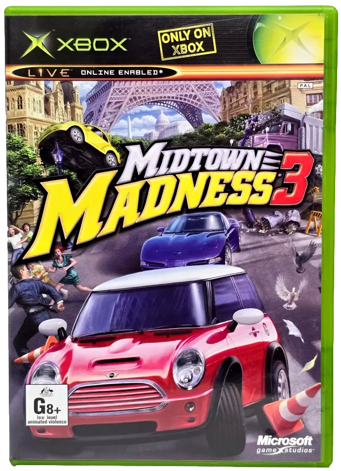 Midtown Madness 3 Xbox Original Pal *Complete* (Pre-Owned) 1