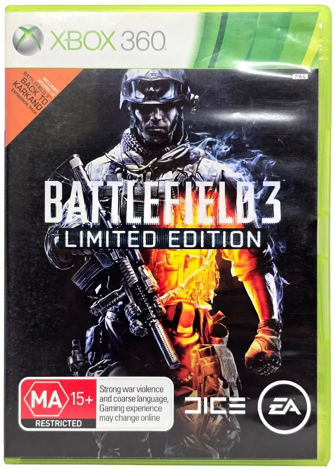 Battlefield 3 Xbox 360 Pal (Preowned) 1