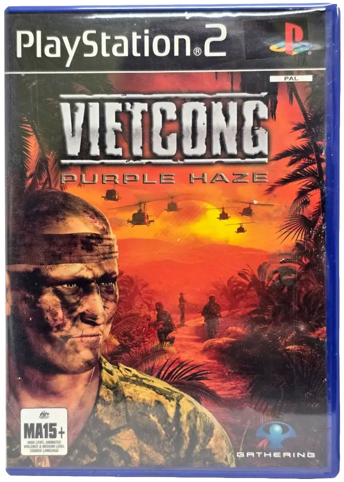 Vietcong Purple Haze Ps2 Pal *Complete* Playstation 2 (Pre-Owned) 1