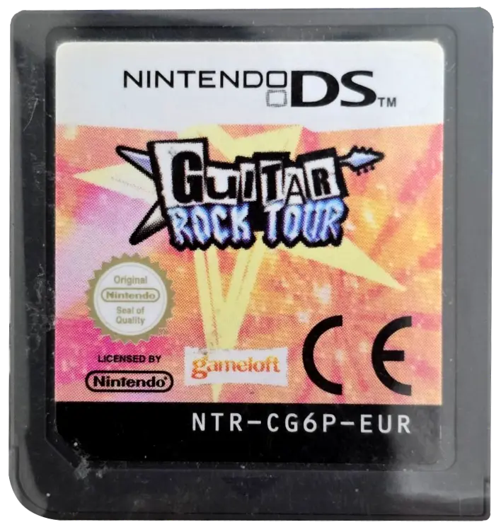 Guitar Rock Tour Nintendo Ds 2Ds 3Ds Game *Cartridge Only* (Preowned) 1