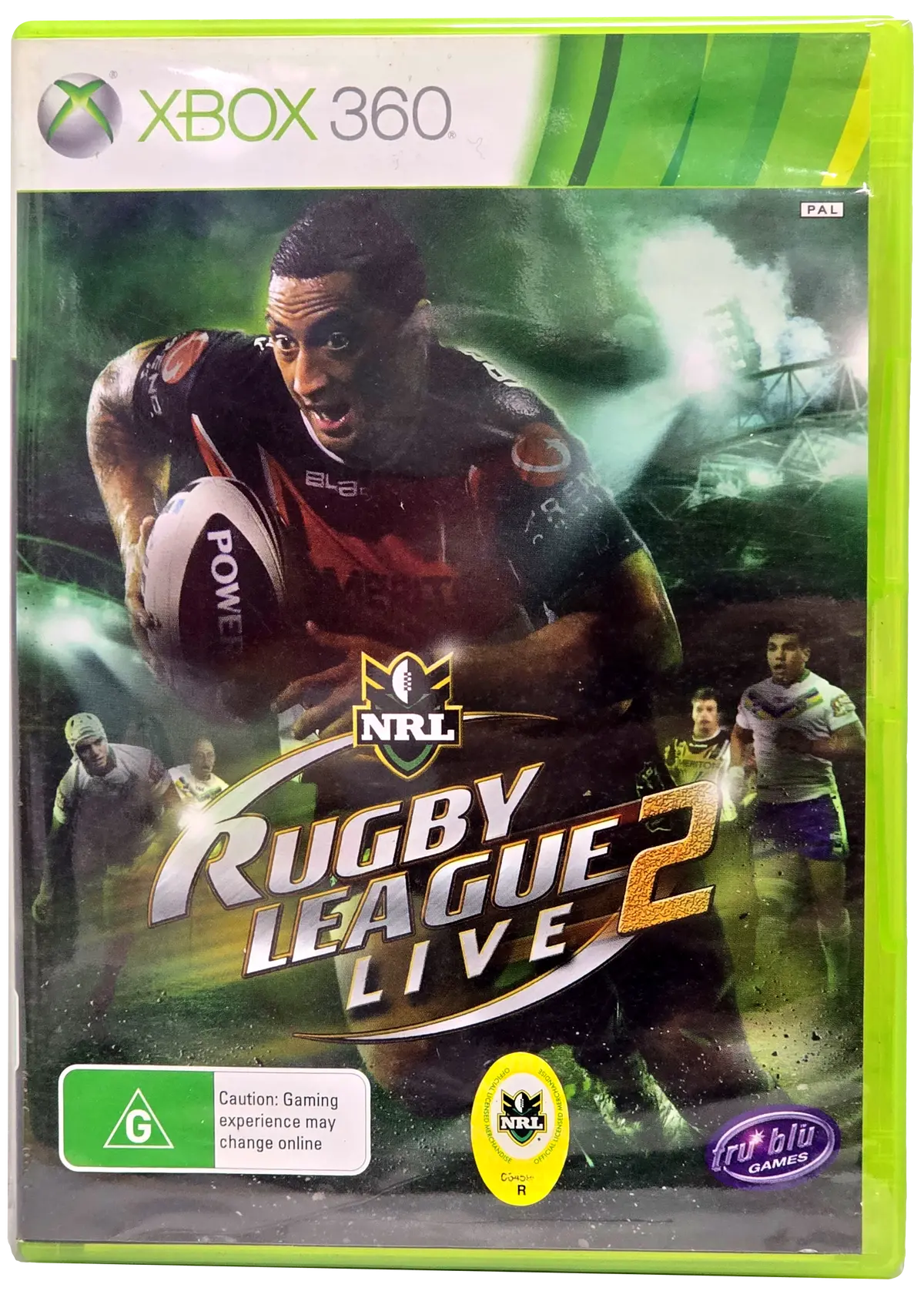 Nrl Rugby League Live 2 Xbox 360 Pal (Preowned) 1
