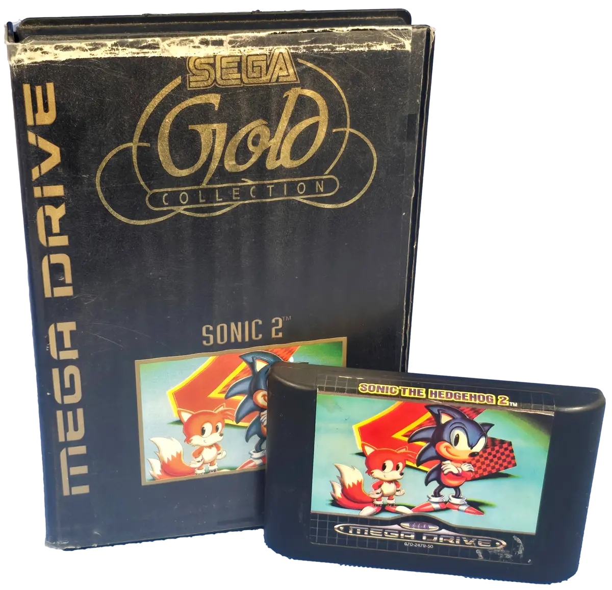 Sonic The Hedgehog 2 Sega Mega Drive *No Manual* Gold Collection (Preowned) 1