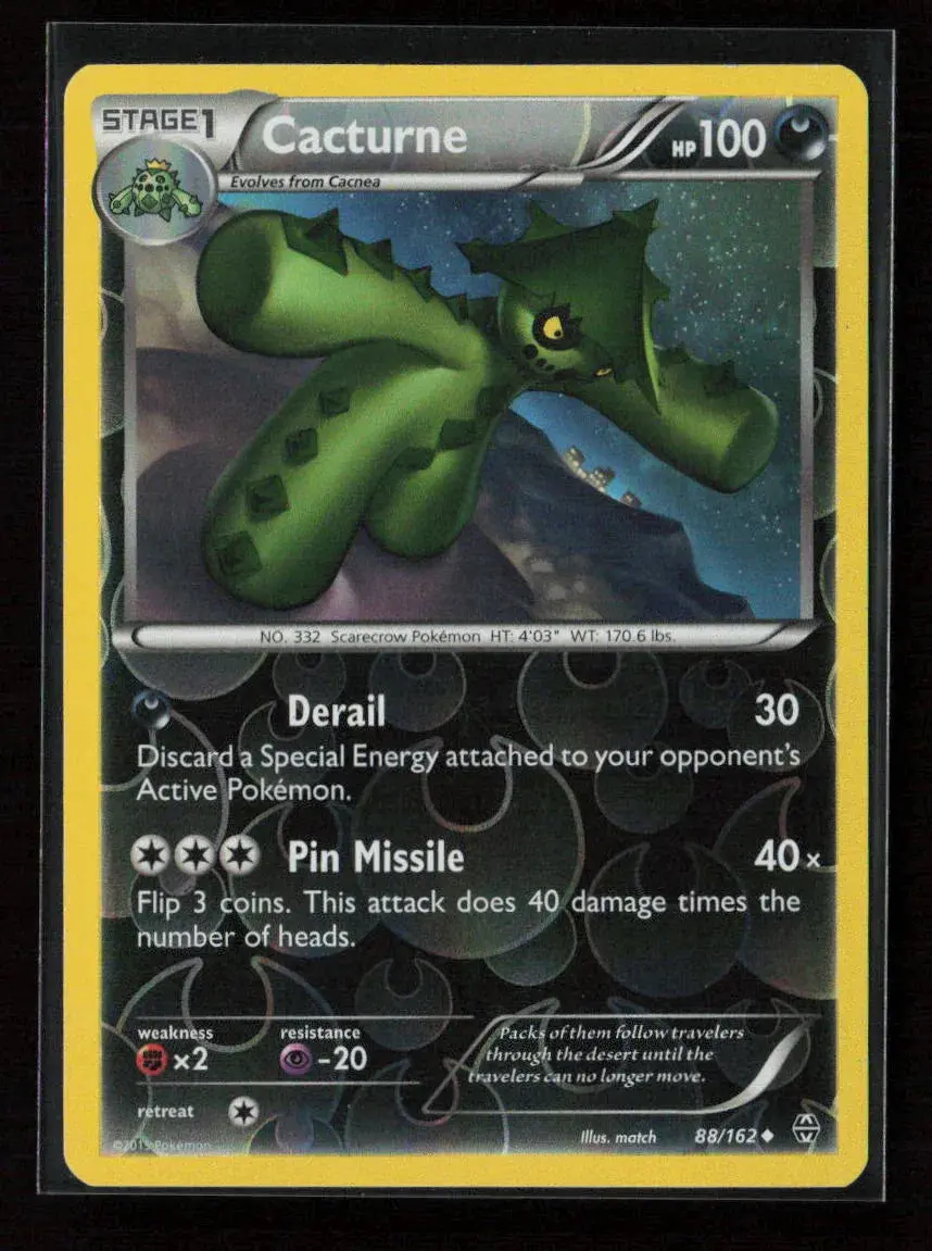Cacturne Uncommon Xy - Breakthrough 88/162 Lp 1