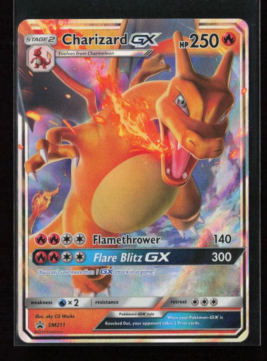 Charizard Gx - Promo Sm Promos Sm211 Nm 1