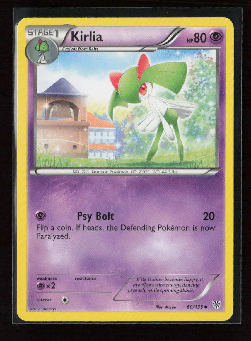 Kirlia Uncommon Plasma Storm 60/135 Nm 1