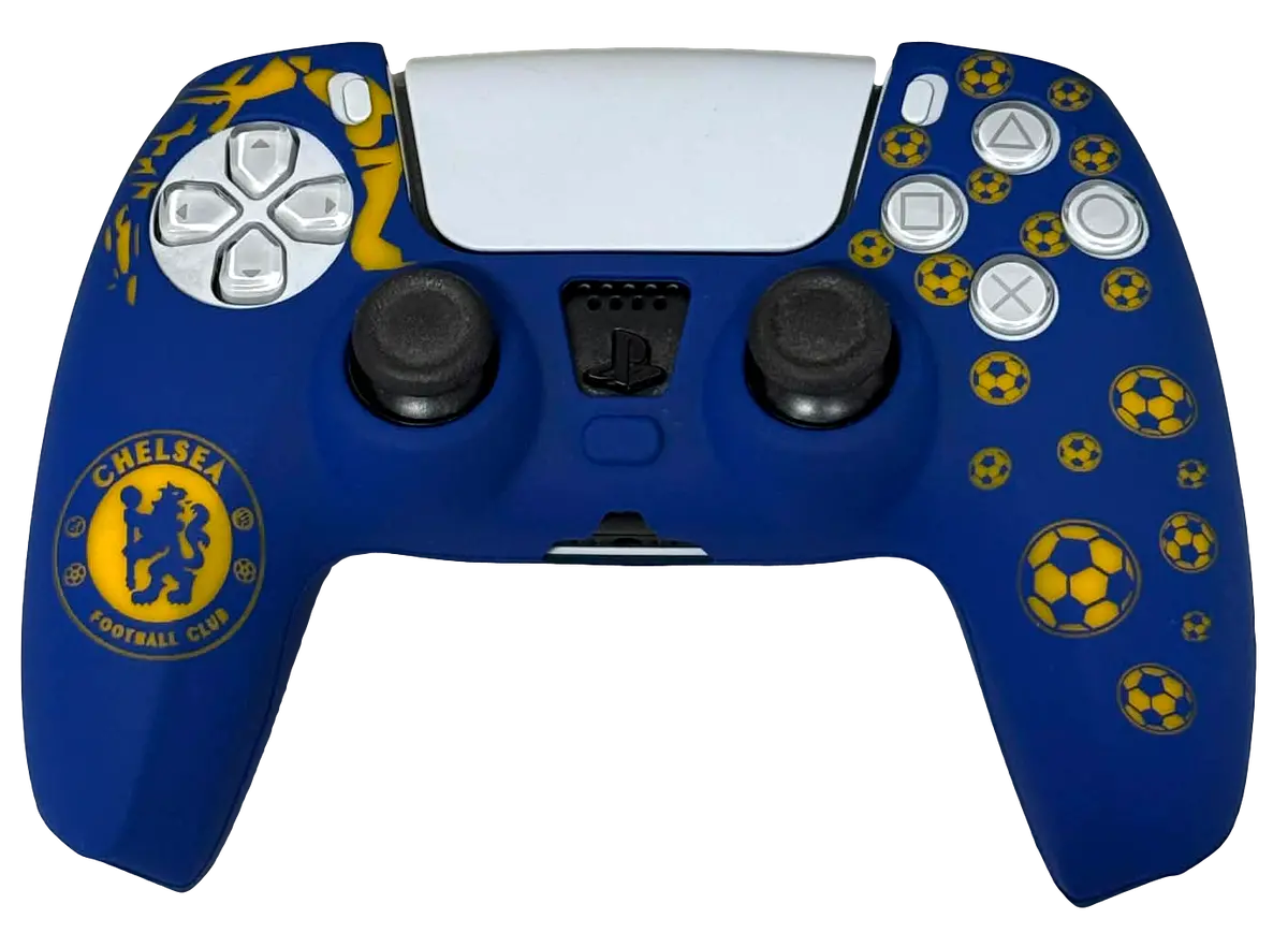 Silicone Cover For Ps5 Controller Case Skin  Chelsea Fc 1