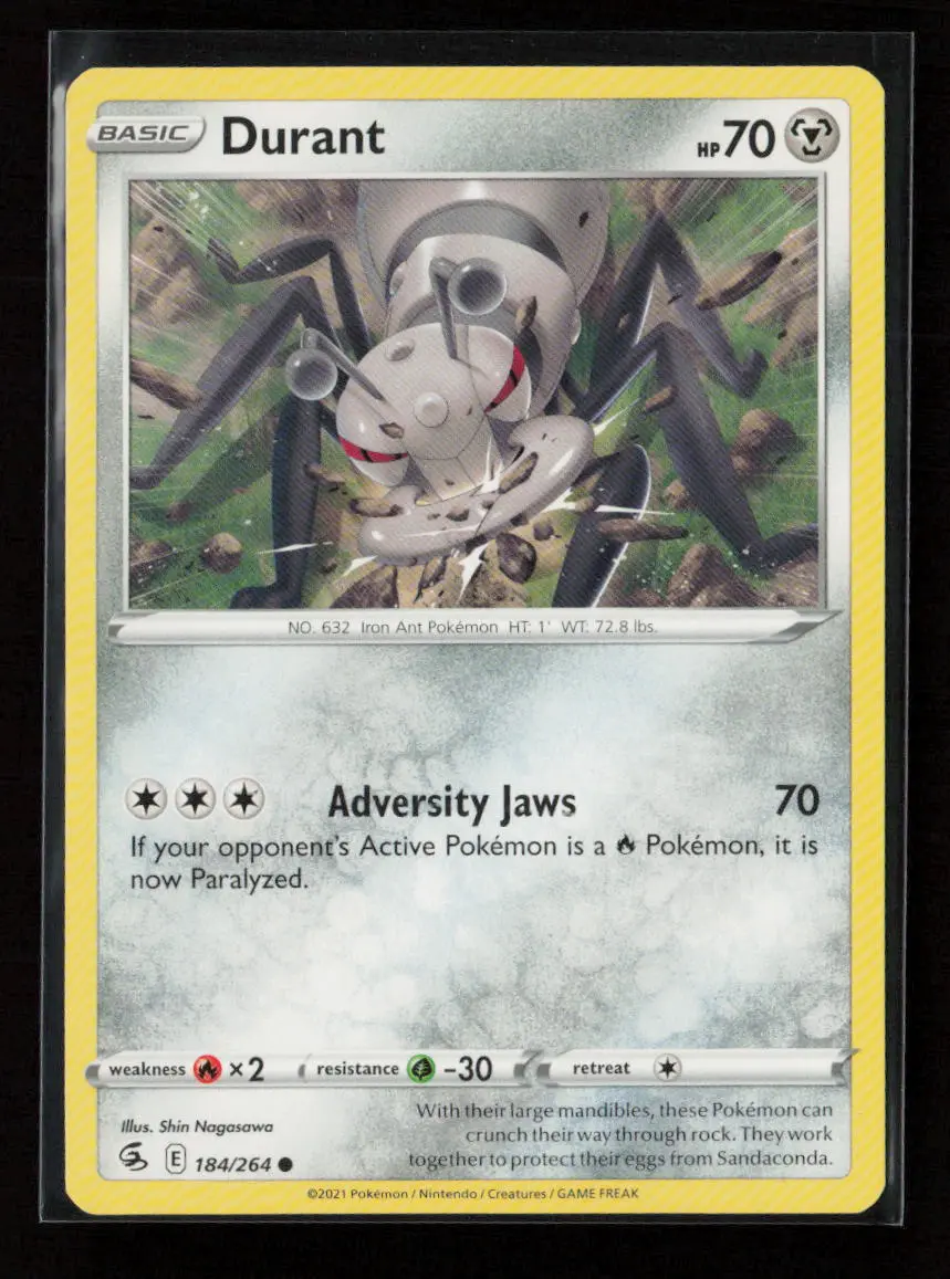 Durant Common Swsh08: Fusion Strike 184/264 Lp 1
