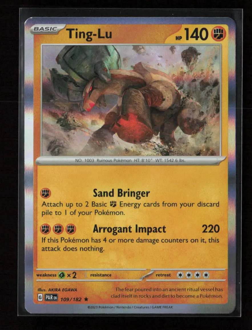 Ting-Lu Rare Sv04: Paradox Rift 109/182 Nm 1