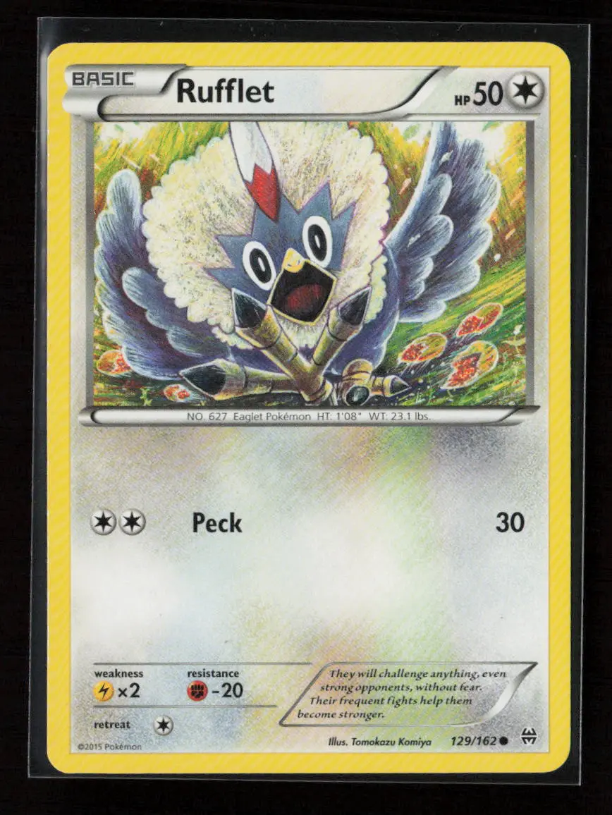 Rufflet Common Xy - Breakthrough 129/162 Lp 1