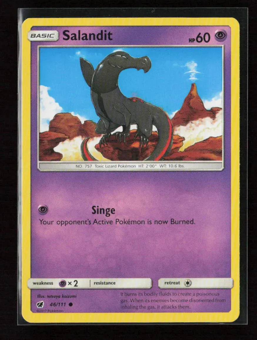 Salandit Common Sm - Crimson Invasion 46/111 Lp 1
