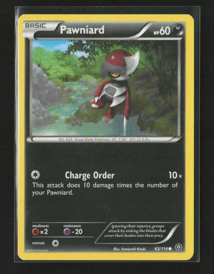 Pawniard Common Xy - Steam Siege 63/114 Lp 1