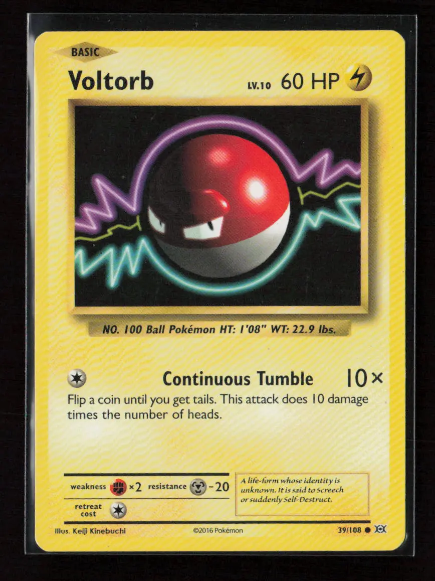 Voltorb Common Xy - Evolutions 39/108 Lp 1