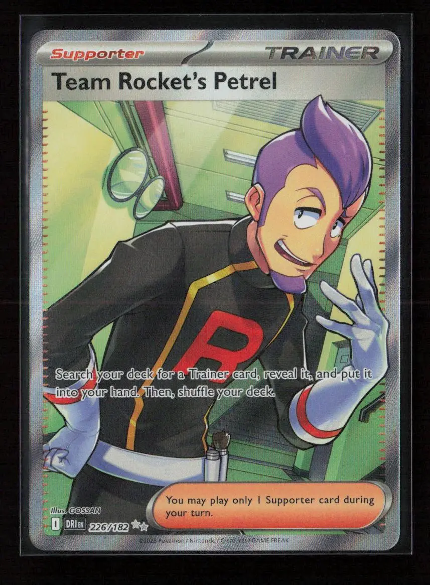 Team Rocket's Petrel - Ultra Rare Sv10: Destined Rivals 226/182 Nm 1
