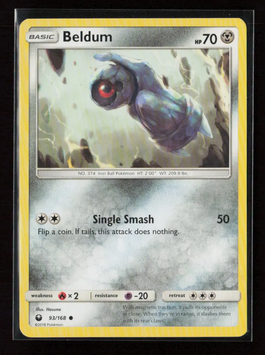 Beldum (93) Common Sm - Celestial Storm 93/168 Lp 1