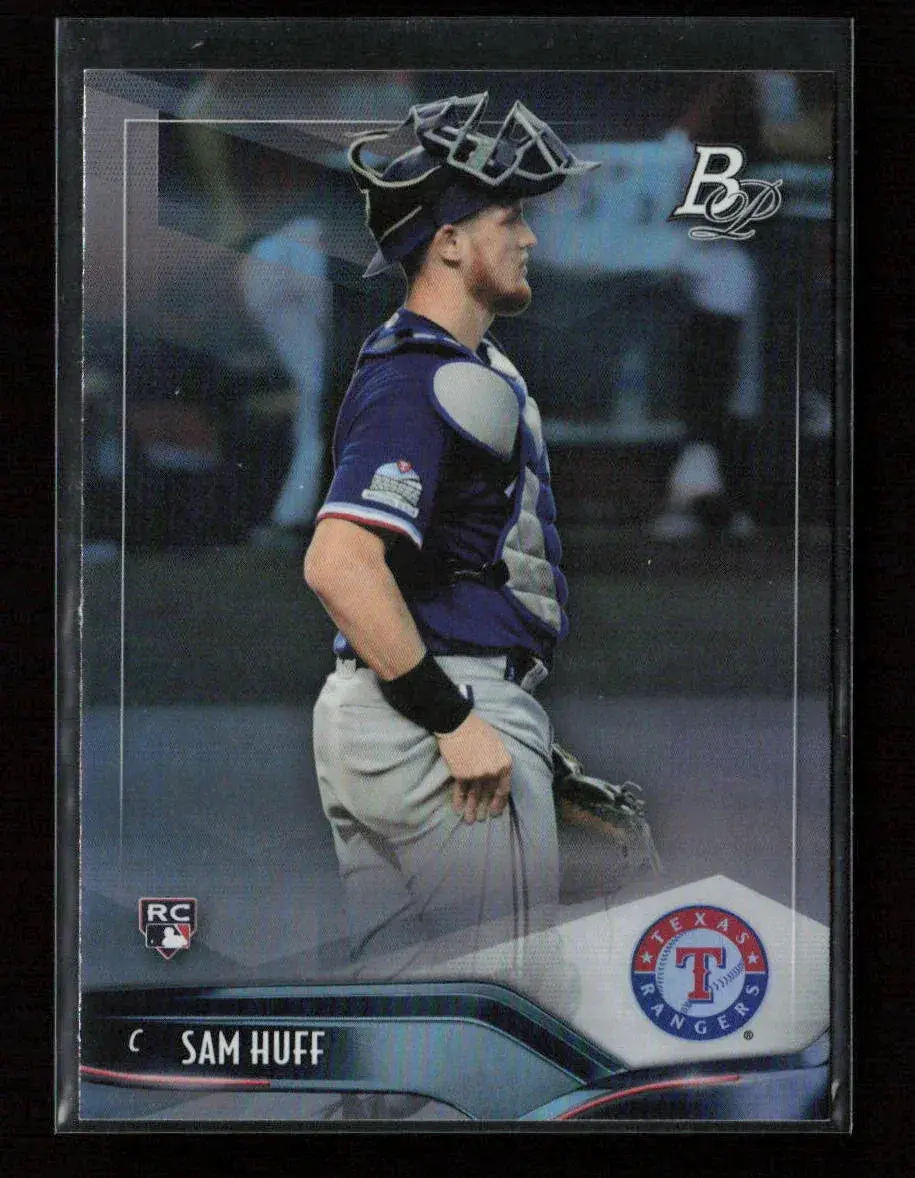 Sam Huff 2021 Bowman Platinum 75 Nm 1