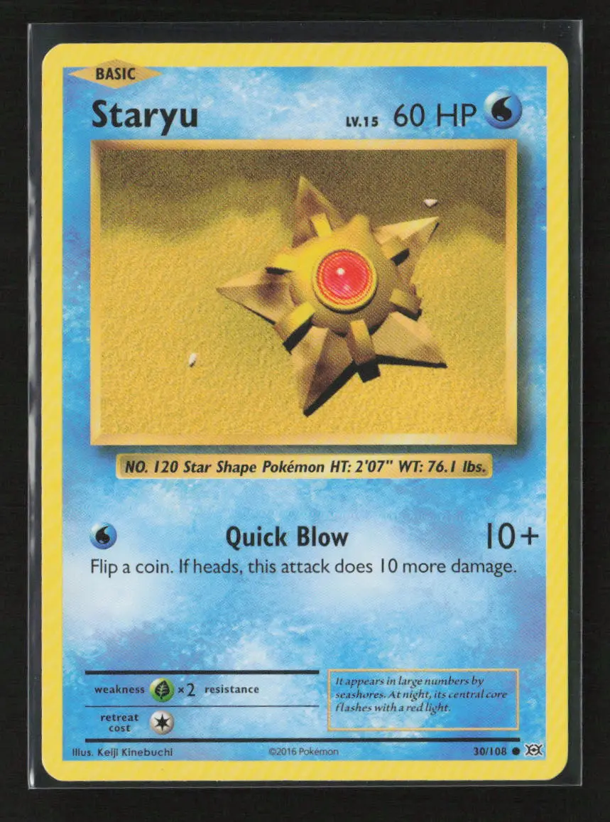 Staryu Common Xy - Evolutions 30/108 Lp 1
