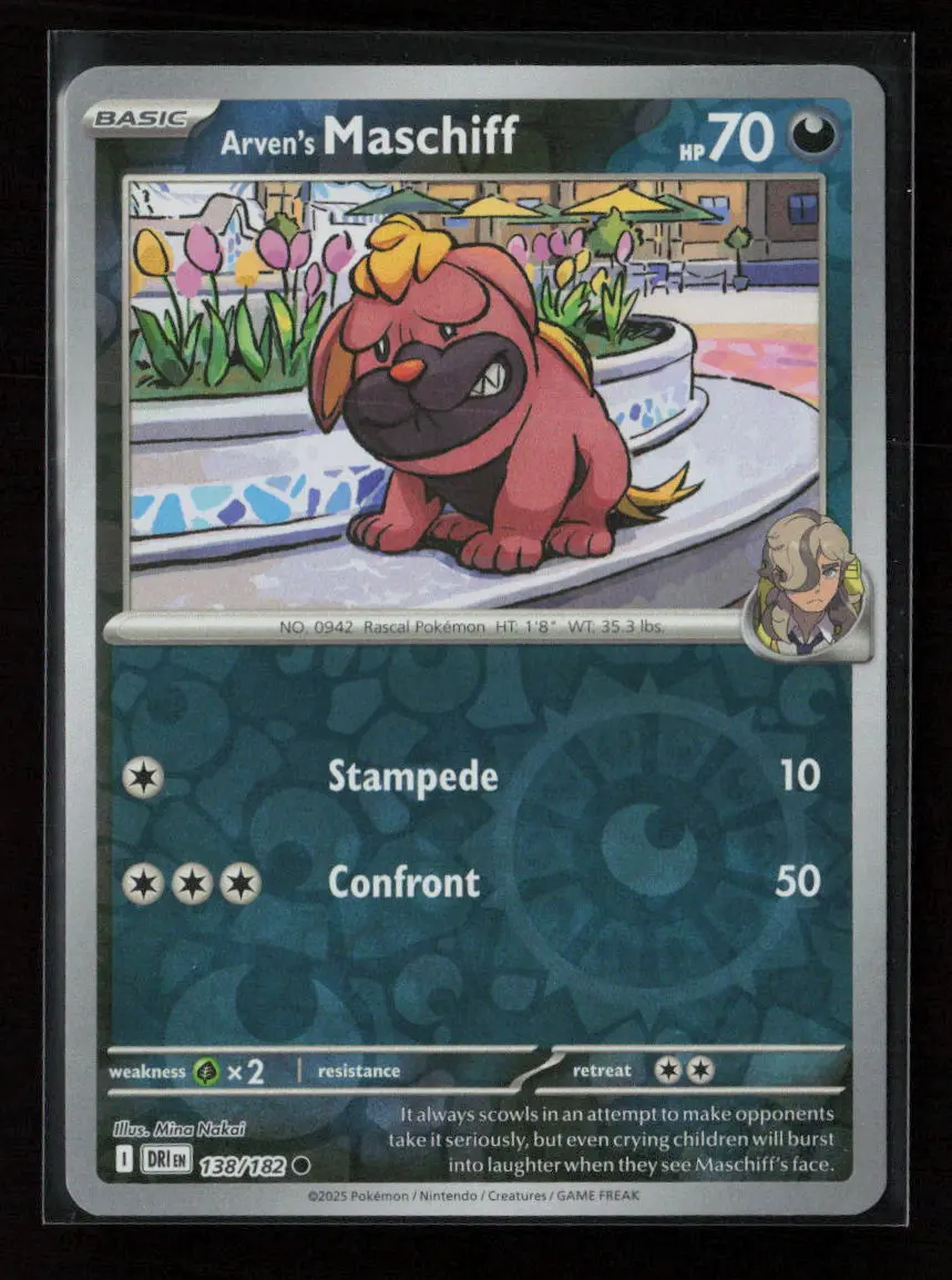Arven's Maschiff Common Sv10: Destined Rivals 138/182 Nm 1