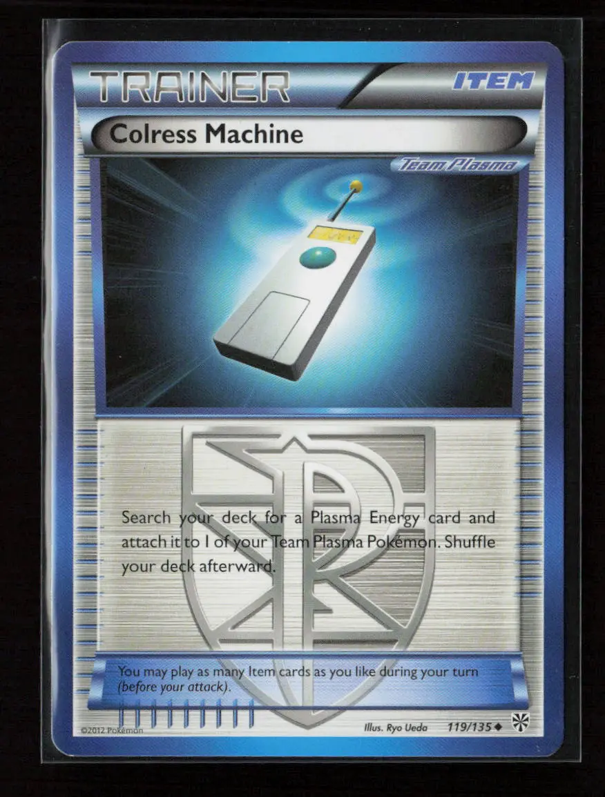 Colress Machine (Team Plasma) Uncommon Plasma Storm 119/135 Lp 1